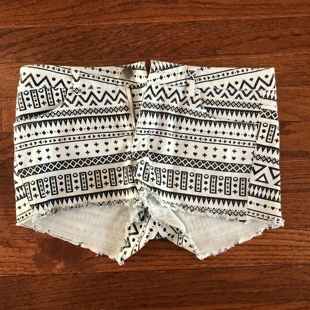 H&M Tribal Print Shorts